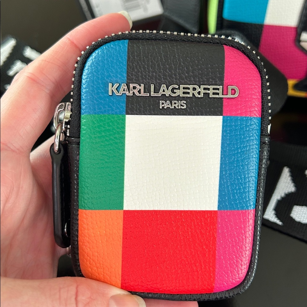 KARL LAGERFELD PARIS Maybelle Crossbody NWT - Picture 6 of 17